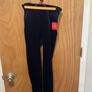 Womens Spanx Velvet Leggings